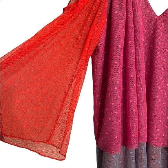 House of Harlow 1960 x Revolve Frida Tiered Maxi Size Small - Picture 4 of 7